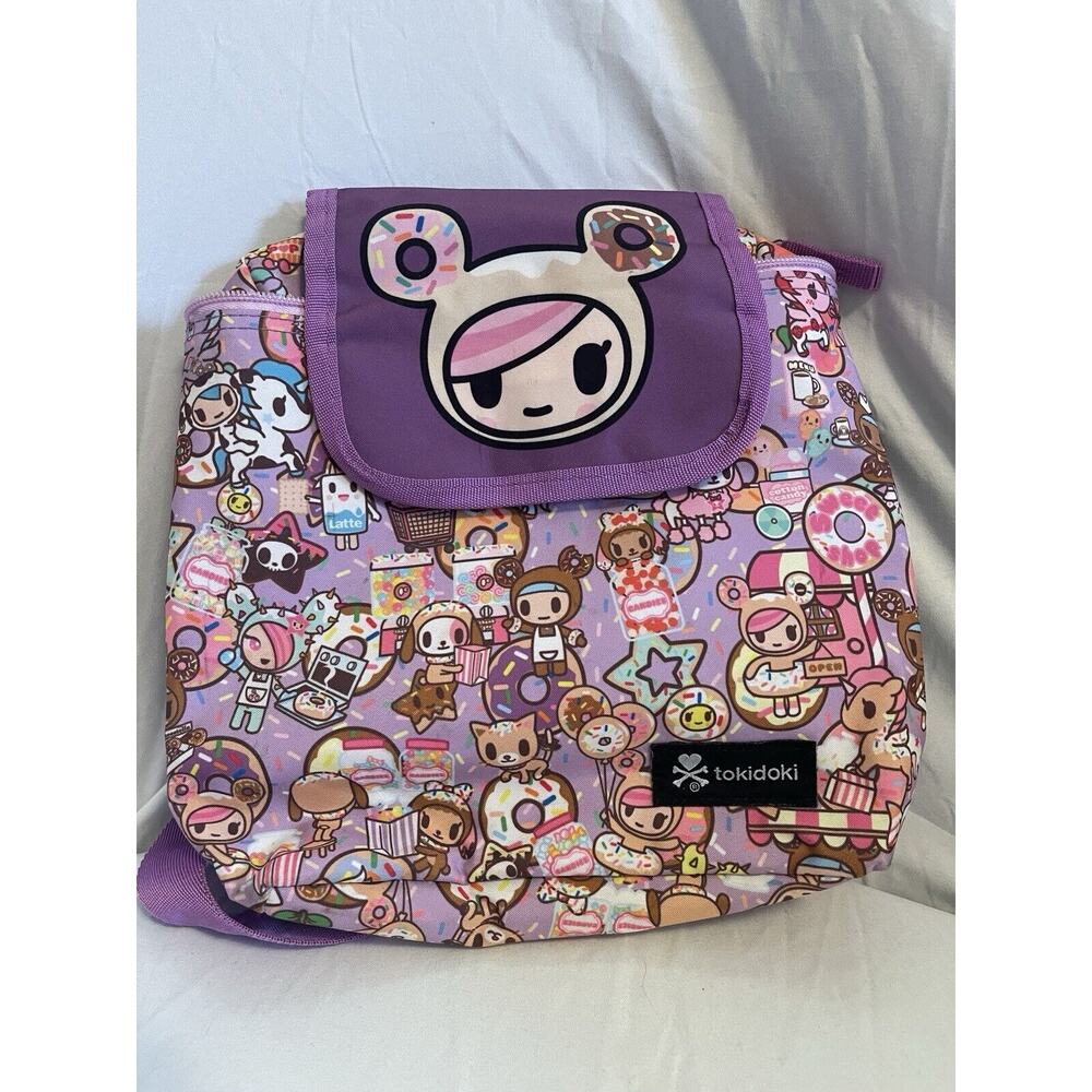 TOKIDOKI Sweetshop Donutella Mini Backpack NWOT In Disney Epcot Japan Kawaii